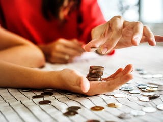 Geld zählen Geld zählen