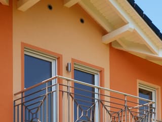 Fertighaus Swing 79 - Sonderplanung von SCHWABENHAUS, Stadtvilla Außenansicht 3