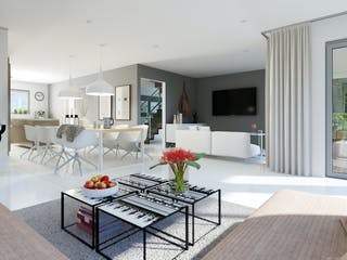 Fertighaus EVOLUTION 161 V4 von Bien-Zenker Schlüsselfertig ab 415446€, Satteldach-Klassiker Innenansicht 1