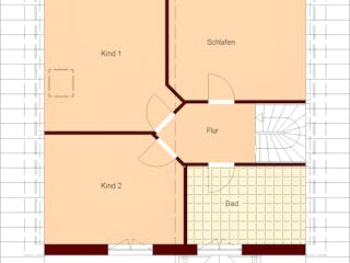 Massivhaus Rerik von TIMOWA Massivhäuser Schlüsselfertig ab 312900€, Satteldach-Klassiker Grundriss 2