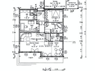 Fertighaus Achensee von ISARTALER HOLZHAUS Schlüsselfertig ab 244900€, Blockhaus Grundriss 1