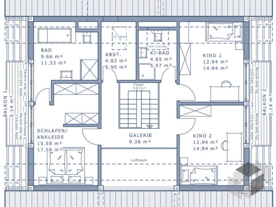 Ästhetik von Meisterstück-HAUS Grundriss