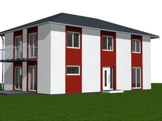 Fertighaus Agnes 150 von Klaus Kowalski Immobilien Schlüsselfertig ab 219363€, Stadtvilla Außenansicht 2