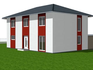 Fertighaus Agnes 150 von Klaus Kowalski Immobilien Schlüsselfertig ab 219363€, Stadtvilla Außenansicht 4