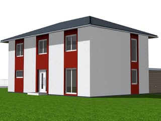 Fertighaus Agnes 150 von Klaus Kowalski Immobilien Schlüsselfertig ab 219363€, Stadtvilla Außenansicht 5