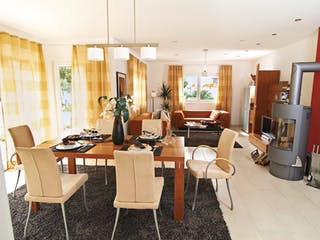 Fertighaus Ausstellungshaus Regensburg von WeberHaus Schlüsselfertig ab 366000€, Satteldach-Klassiker Innenansicht 2