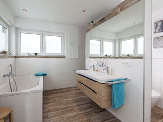 Massivhaus Abendroth von AIM Hausbau, Cubushaus Innenansicht 2