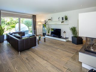 Massivhaus Althoff von AIM Hausbau, Stadtvilla Innenansicht 1