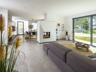 Massivhaus Cornelius von AIM Hausbau, Cubushaus Innenansicht 1