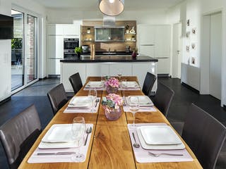 Massivhaus Dorn von AIM Hausbau, Stadtvilla Innenansicht 2