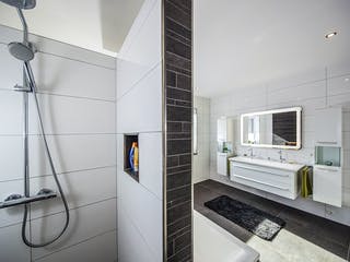 Massivhaus Dorn von AIM Hausbau, Stadtvilla Innenansicht 4