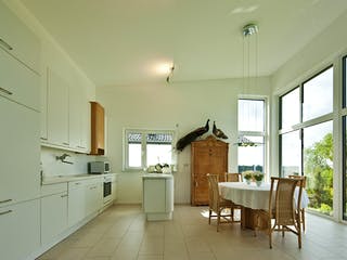 Massivhaus Kempf von AIM Hausbau, Bungalow Innenansicht 1