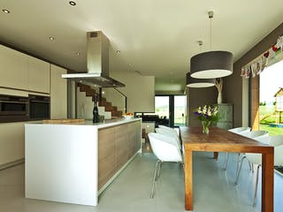 Massivhaus Ohlig von AIM Hausbau, Satteldach-Klassiker Innenansicht 2