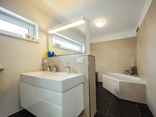 Massivhaus Schönborn von AIM Hausbau, Cubushaus Innenansicht 4