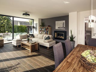 Massivhaus Vettel von AIM Hausbau, Satteldach-Klassiker Innenansicht 1