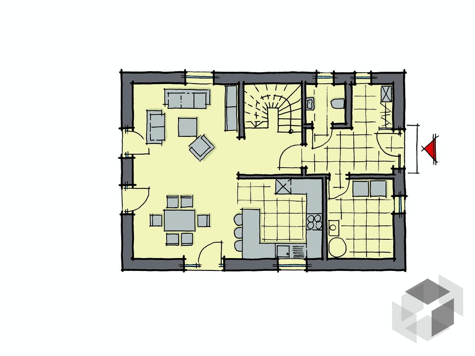 Akazienallee von GUSSEK HAUS Grundriss