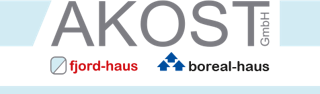 AKOST Holzhäuser logo