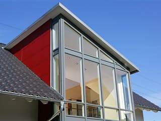 Fertighaus Aktionshaus Vital151 von Bittermann & Weiss Holzhaus Schlüsselfertig ab 321600€, Außenansicht 5