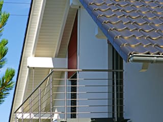 Fertighaus Aktionshaus Vital151 von Bittermann & Weiss Holzhaus Schlüsselfertig ab 321600€, Außenansicht 7