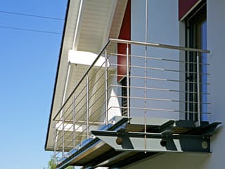 Fertighaus Aktionshaus Vital151 von Bittermann & Weiss Holzhaus Schlüsselfertig ab 321600€, Außenansicht 9