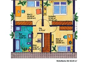 Fertighaus Varios 131 von Keitel-Haus, Satteldach-Klassiker Grundriss 2