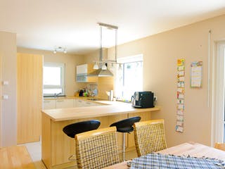 Fertighaus Albertino 133 A von Albert Haus Schlüsselfertig ab 188154€, Satteldach-Klassiker Innenansicht 1