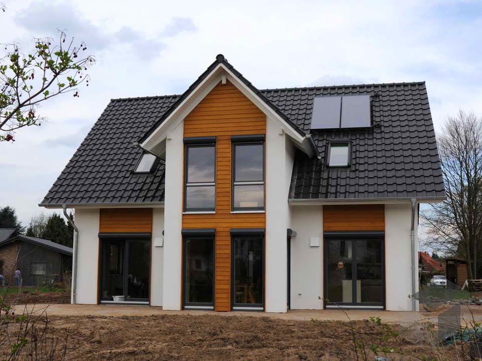 Alexandra (KfW-Effizienzhaus 40) von Dammann-Haus Außenansicht