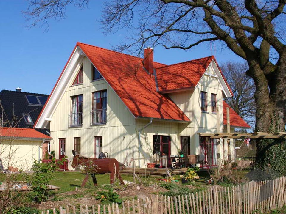 Alexandra (KfW-Effizienzhaus 40) von Dammann-Haus Außenansicht