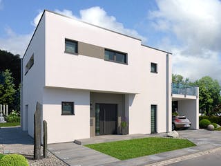 Fertighaus Cult 1 von allkauf haus, Cubushaus Außenansicht 1 Fertighaus Cult 1 von allkauf haus, Cubushaus Außenansicht 1