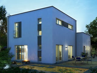 Fertighaus Cult 3 von allkauf haus, Cubushaus Außenansicht 3