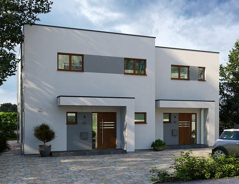 Zweifamilienhaus Generation 6 Von Allkauf Haus Fertighaus De