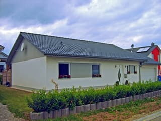 Fertighaus Altusried von Iller-Haus Schlüsselfertig ab 183800€, Bungalow Außenansicht 1