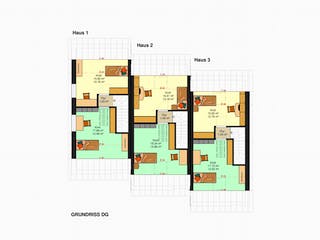 Fertighaus Am Hang 200 - Reihenendhaus mit Tiefgarage von Klaus Kowalski Immobilien Schlüsselfertig ab 210385€, Grundriss 3