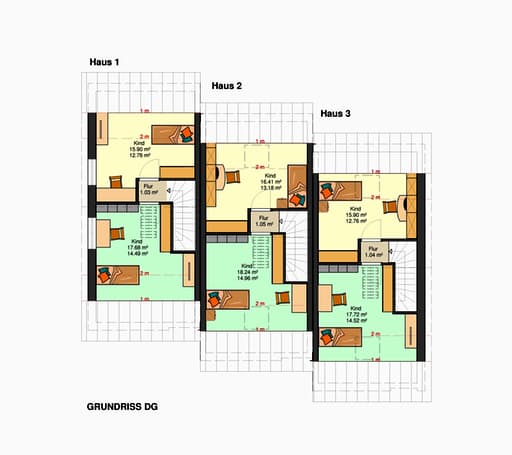 Am Hang 200 - (Reihenmittelhaus mit Tiefgarage) floor_plans 2
