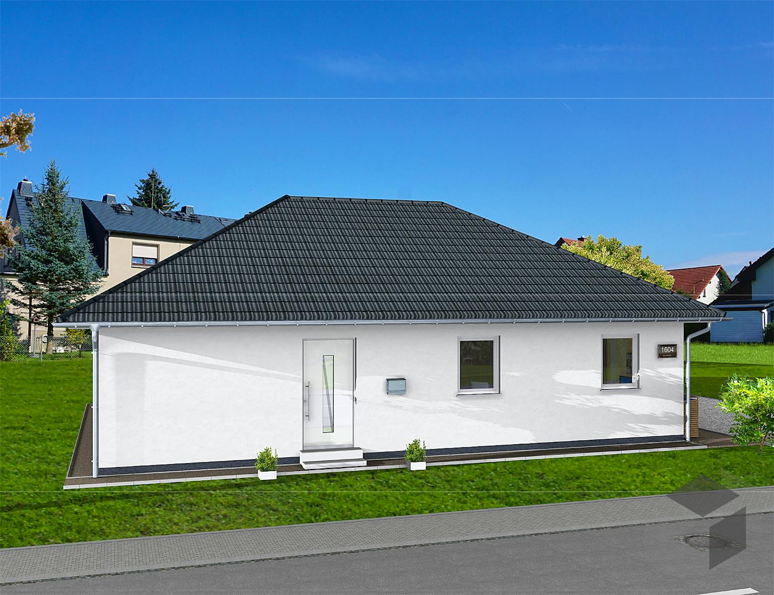 Einfamilienhaus Bungalow 107 W Von AMB Massivhaus | Fertighaus.de