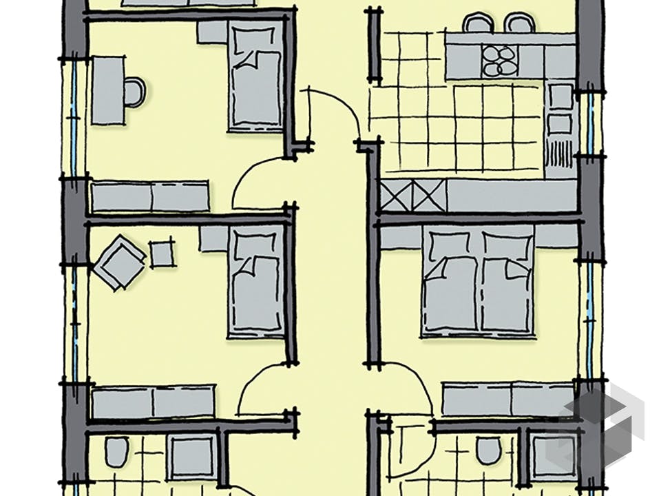 Ancona von GUSSEK HAUS Grundriss