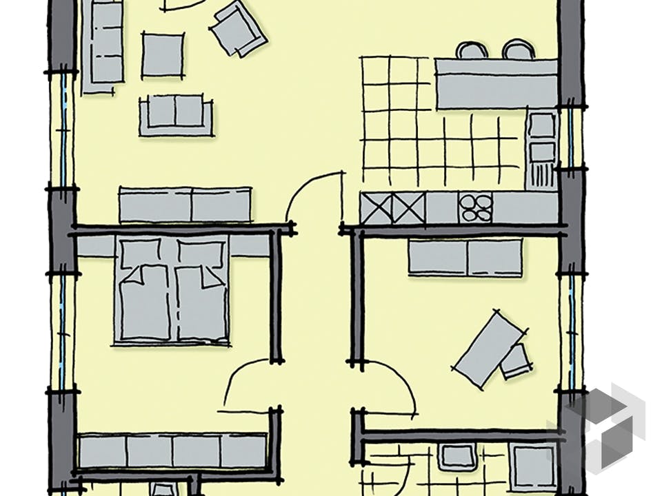 Ancona von GUSSEK HAUS Grundriss