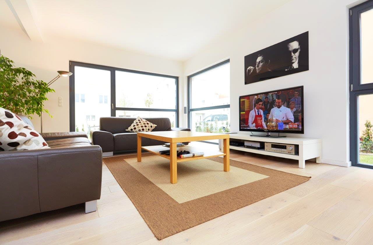 Fertighaus Ancona von GUSSEK HAUS Schlüsselfertig ab 602100€, Cubushaus Innenansicht 1