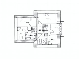 Fertighaus Apfelbaum von Stommel Haus Schlüsselfertig ab 390000€, Blockhaus Grundriss 1