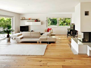 Fertighaus Architektenhaus 772.313 von Beilharz Schlüsselfertig ab 300000€, Cubushaus Innenansicht 1