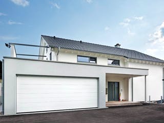 Fertighaus Architektenhaus 772.342 von Beilharz Schlüsselfertig ab 300000€, Satteldach-Klassiker Außenansicht 3