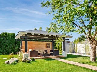 Fertighaus Architektenhaus 772.413 von Beilharz Schlüsselfertig ab 300000€, Satteldach-Klassiker Außenansicht 4