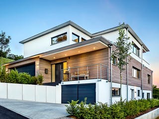 Fertighaus Architektenhaus 772.419 von Beilharz Schlüsselfertig ab 300000€, Cubushaus Außenansicht 1