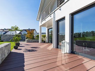 Fertighaus Architektenhaus 772.367 von Beilharz Schlüsselfertig ab 300000€, Satteldach-Klassiker Außenansicht 4