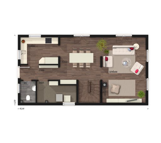 Aura 125 Elegance Floorplan 1
