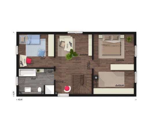 Aura 125 Elegance Floorplan 2
