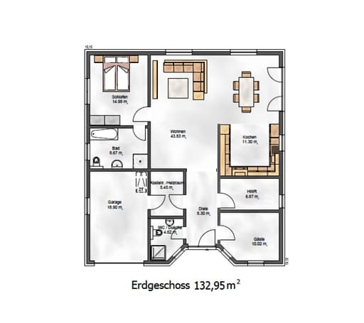 Das Ausgewogene 135 Floorplan 1