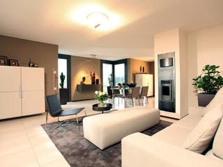 Fertighaus AVEO 411 - Musterhaus Frankenberg von FingerHaus, Satteldach-Klassiker Innenansicht 1