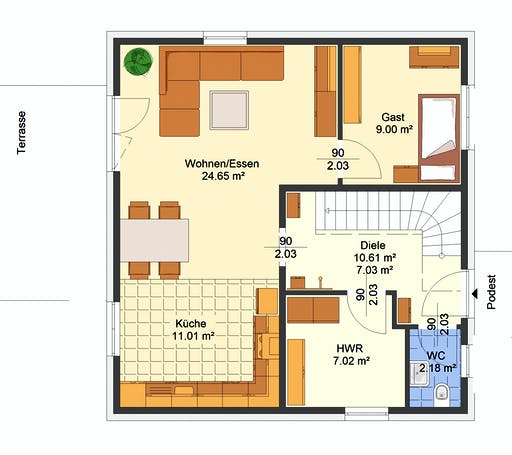 Avos - Gina Floorplan 1