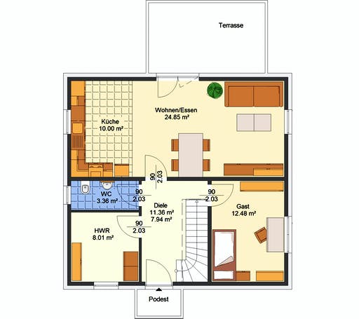 Avos - Olina Floorplan 1